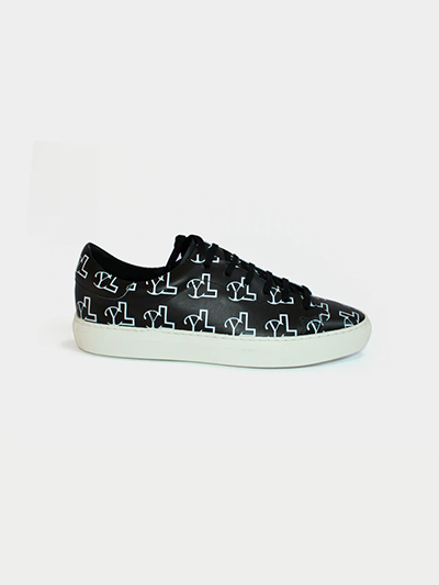 LUPITU YL LOVE BLACK SNEAKERS