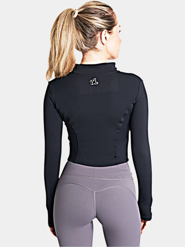 LUPITU WOMEN'S AGNES SPORTS JACKET BLACK