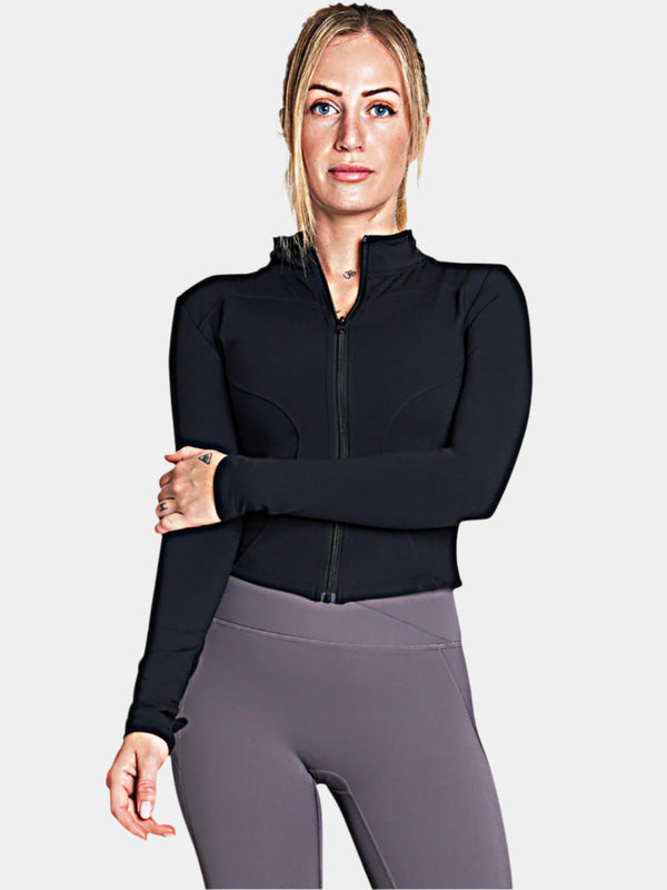 LUPITU WOMEN'S AGNES SPORTS JACKET BLACK