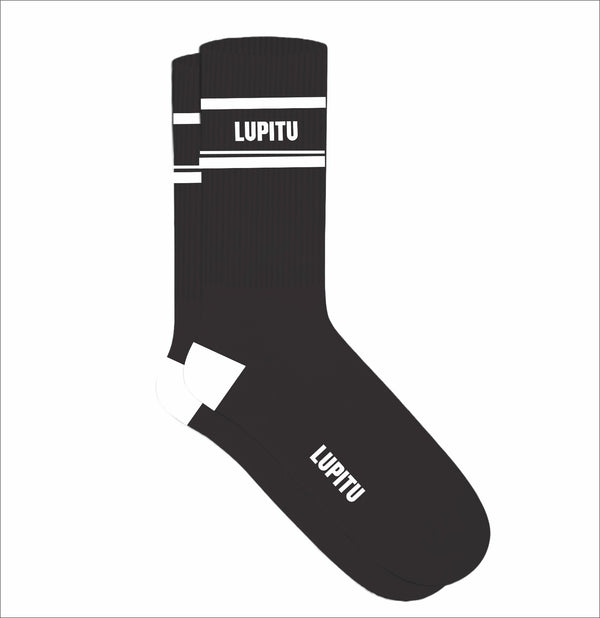 BLACK LUPITU SOCKS