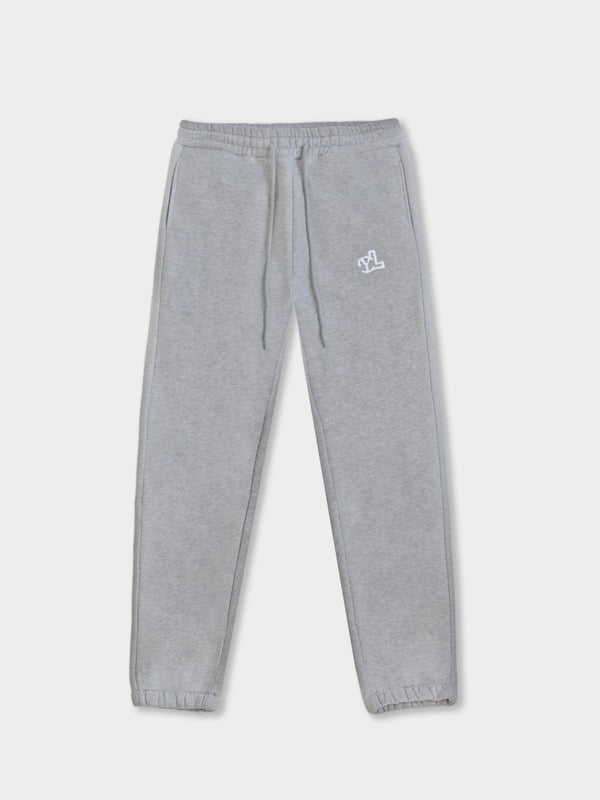 LUPITU MEN'S GREY YL LOGO JOGGER PANT