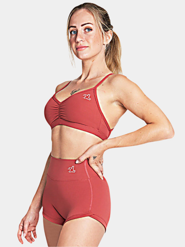 LUPITU WOMEN'S SPORTS BRA POMME