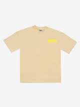 ESSENTIALS POWERED LUPITU CREAM TEE