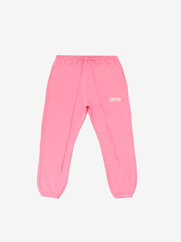 ESSENTIALS POWERED LUPITU PINK SWEATPANT