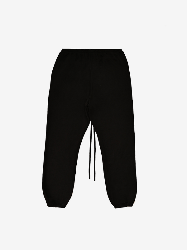 ESSENTIALS POWERED LUPITU BLACK GREY SWEATPANT