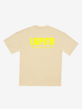 ESSENTIALS POWERED LUPITU CREAM TEE