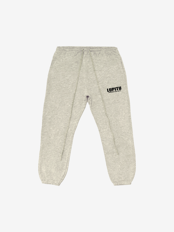 ESSENTIALS POWERED LUPITU GREY SWEATPANT
