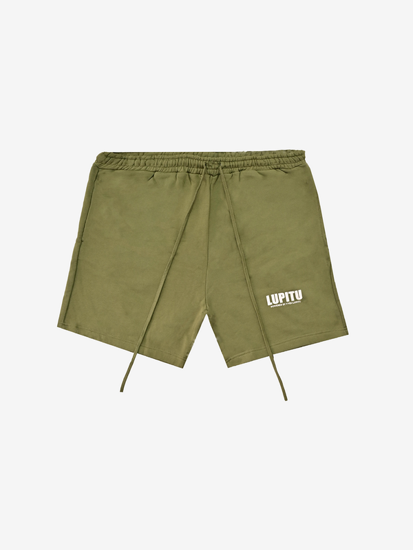 ESSENTIALS POWERED LUPITU KHAKI SHORT