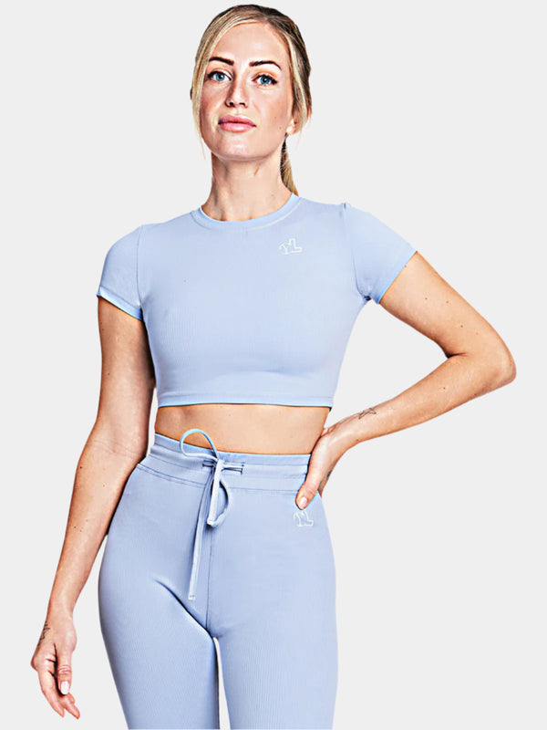 LUPITU WOMEN'S TOP BLUE