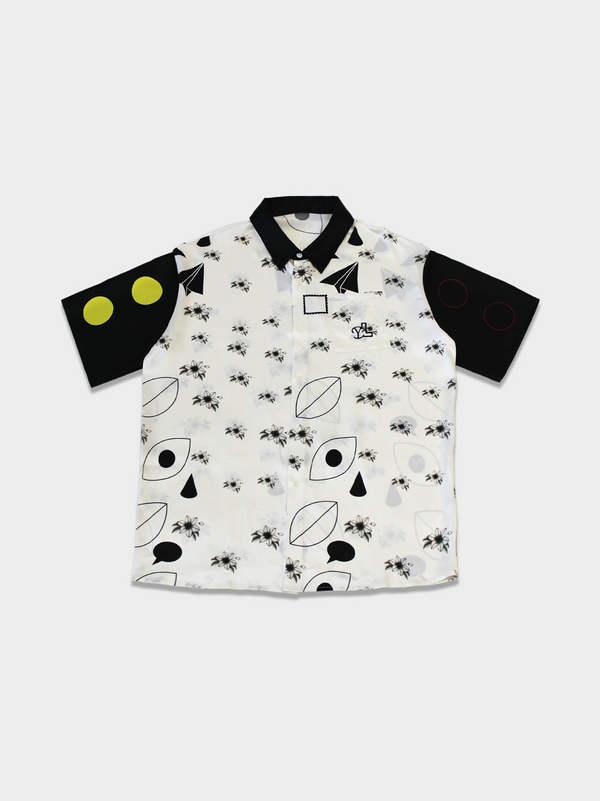 LUPITU HÜRÖGLÜV WHITE SHORT SLEEVE SHIRT