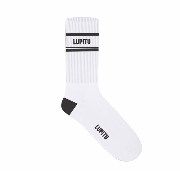 WHITE LUPITU SOCKS