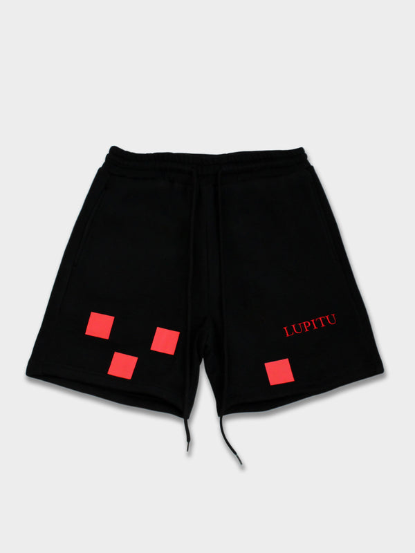 LUPITU MEN'S BLACK PUZZLE SHORT