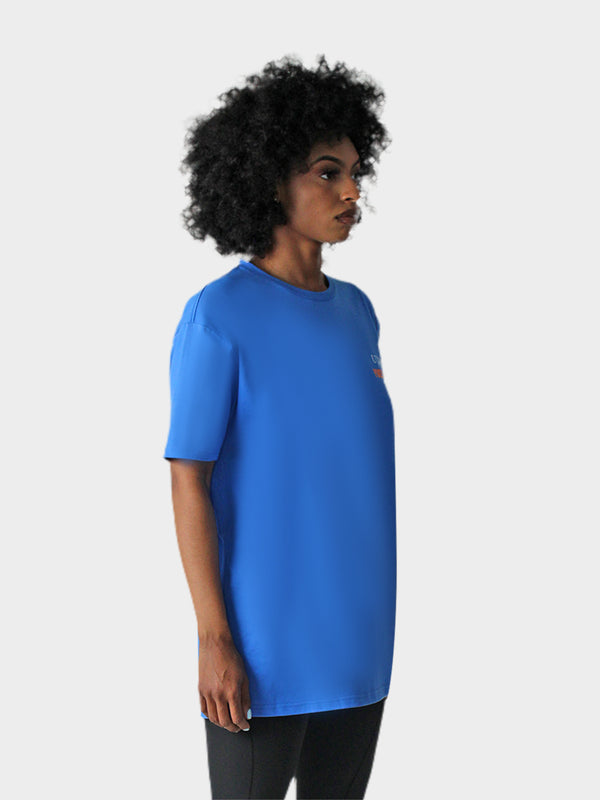 LUPITU WOMEN'S BLUE UTOPIA TEE