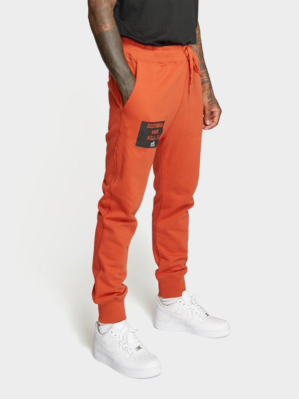 LUPITU DISTURBIA WAVE RED SWEATPANTS