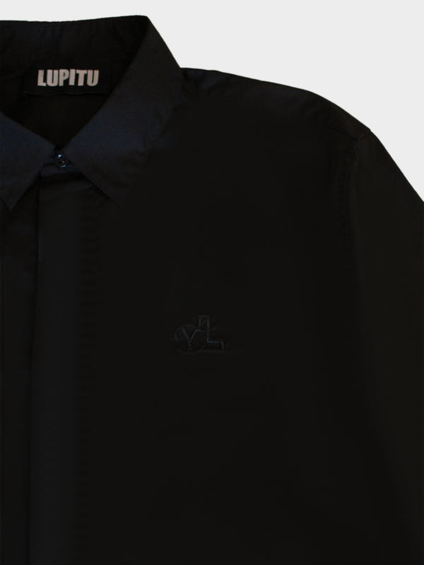 LUPITU MEN'S BLACK SHIRT