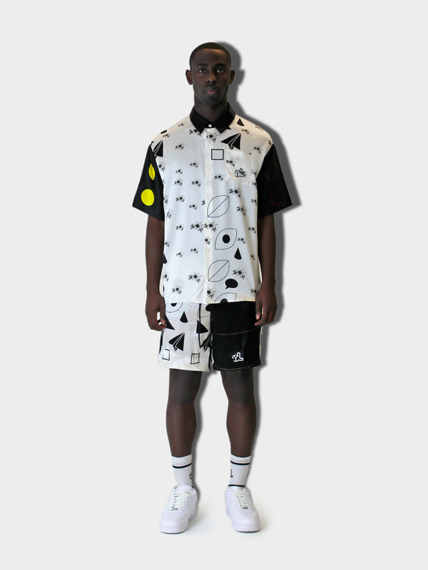 LUPITU HÜRÖGLÜV WHITE SHORT SLEEVE SHIRT