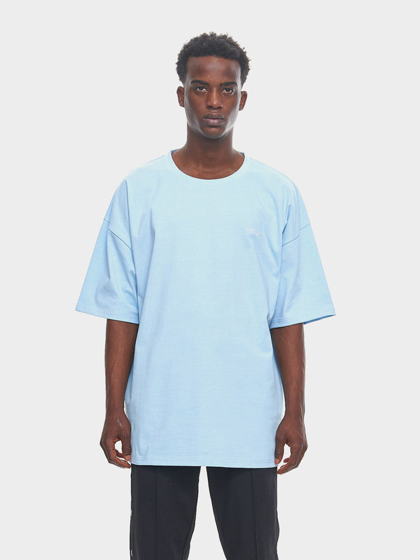 LUPITU MEN'S TURQOISE OVERSIZE TEE