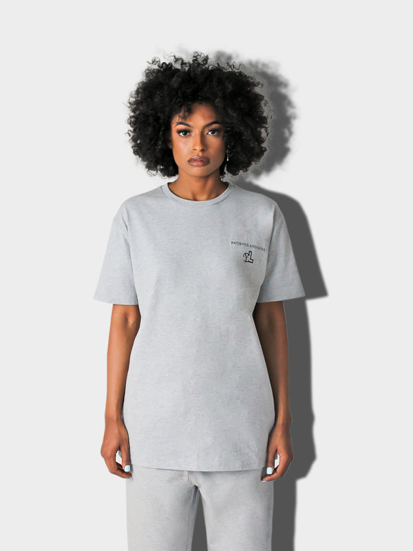LUPITU PATIENCE GREY YVES TEE
