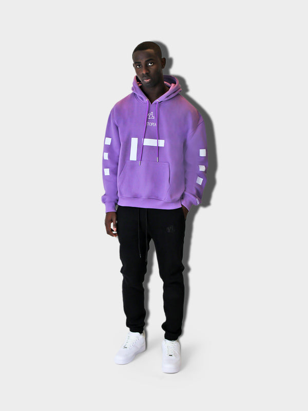 LUPITU MEN'S UTOPIA PURPLE HOODIE