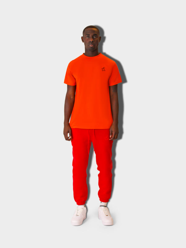 LUPITU MEN'S ORANGE TEE